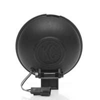 KC HiLiTES Apollo Pro 6in. Halogen Light 100w Spot Beam (Pair Pack System) - Black - Mammoth Racing -