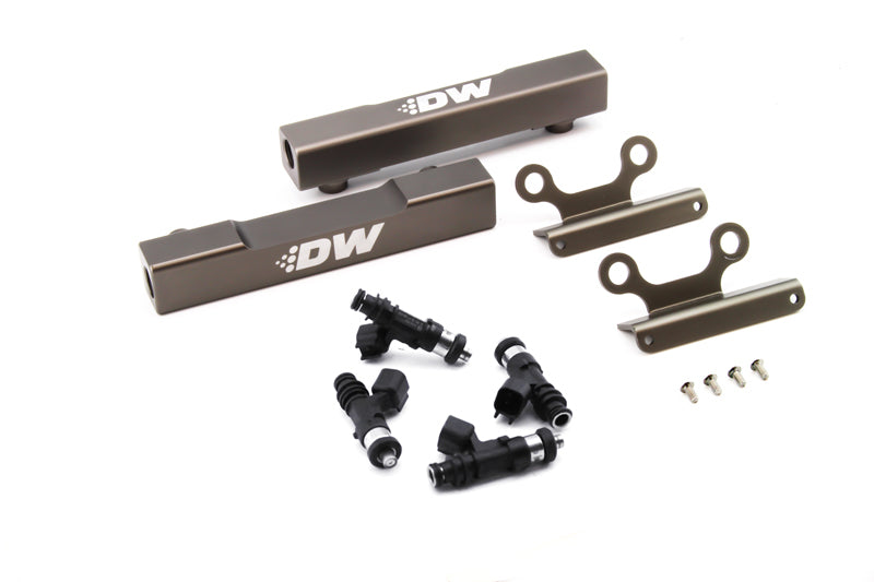 DeatschWerks 02+ Subaru WRX / 07+ STI/LGT Top Feed Fuel Rail Upgrade Kit w/ 750cc Injectors - Mammoth Racing -