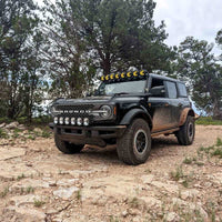 KC HiLiTES 21+ Ford Bronco 39in. Gravity LED Pro6 Light Bar Kit Front Bumper - Mammoth Racing -