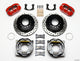 Wilwood Dynapro Low-Profile 11.00in P-Brake Kit Drill-Red New Big Ford 2.50in Offset - Mammoth Racing -
