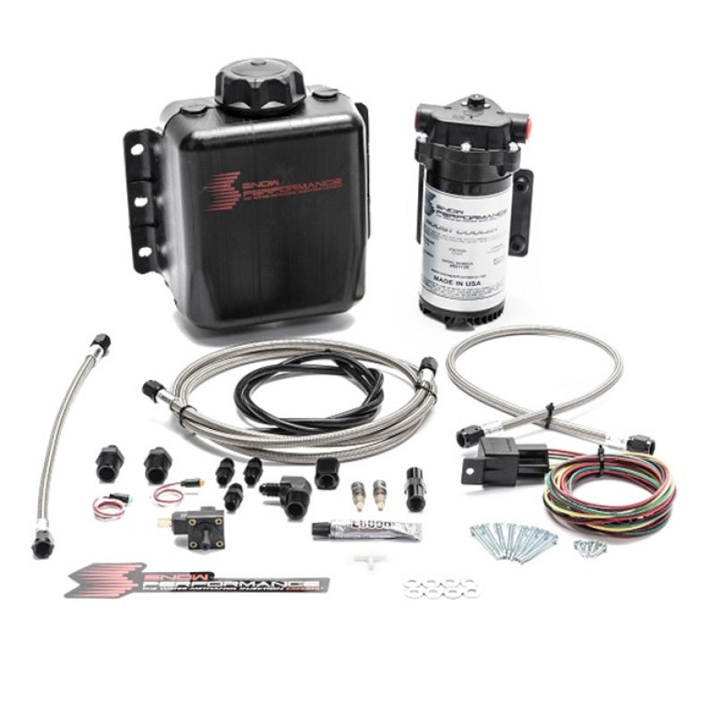 Snow Performance Stg 1 Boost Cooler Water Injection Kit TD (w/SS Braided Line & 4AN Fittings) - My Store