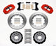 Wilwood Narrow Superlite 6R Front Hat Kit 14.00in Red 98-02 Camaro/Firebird - My Store
