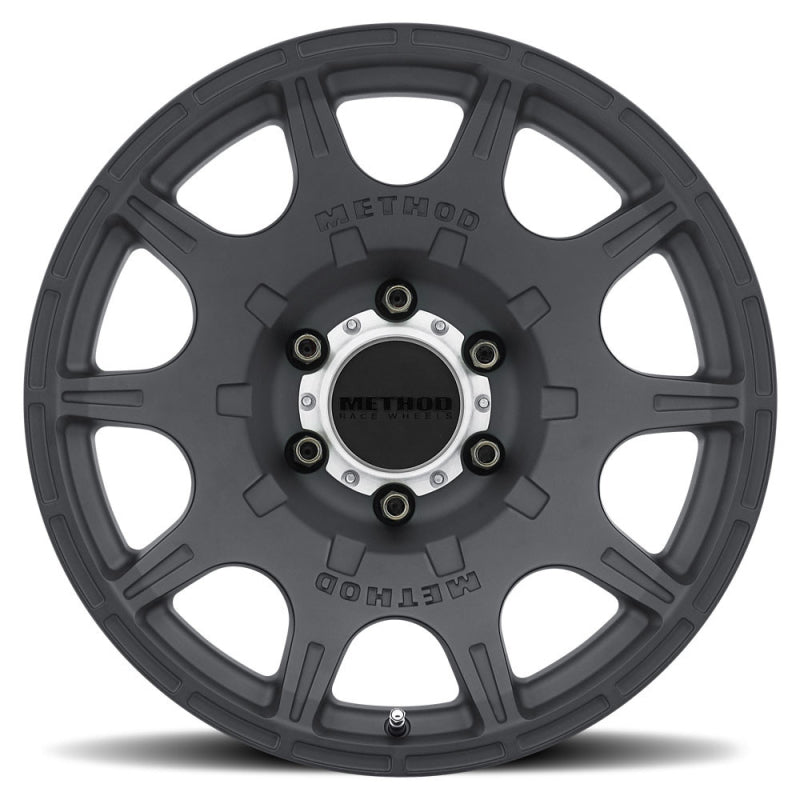 Method Mr308 Roost 17x8.5 0mm Offset 6x135 87mm CB Matte Black Wheel - Mammoth Racing -