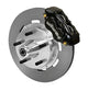 Wilwood Forged Dynalite Front Kit 19.00in Plain Rotor Black WWE ProSpindle (5x5.00in Hub) - My Store