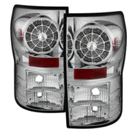 Spyder Toyota Tundra 07-13 LED Tail lights Chrome ALT-YD-TTU07-LED-C - Mammoth Racing -