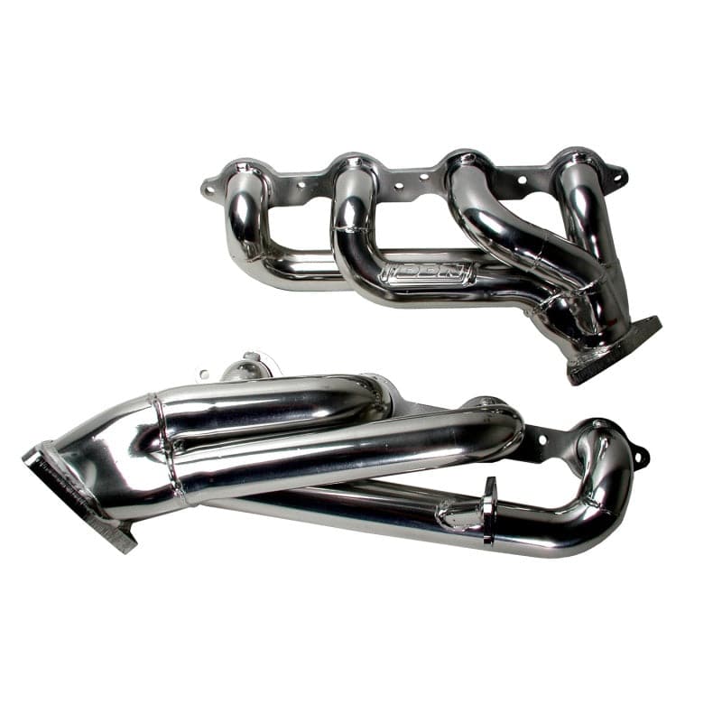 BBK 99-04 GM Truck SUV 6.0 Shorty Tuned Length Exhaust Headers - 1-3/4 Titanium Ceramic - Mammoth Racing -