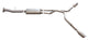Gibson 2009 Hummer H2 Base 6.2l 2.25in Cat-Back Dual Extreme Exhaust - Stainless - Mammoth Racing -