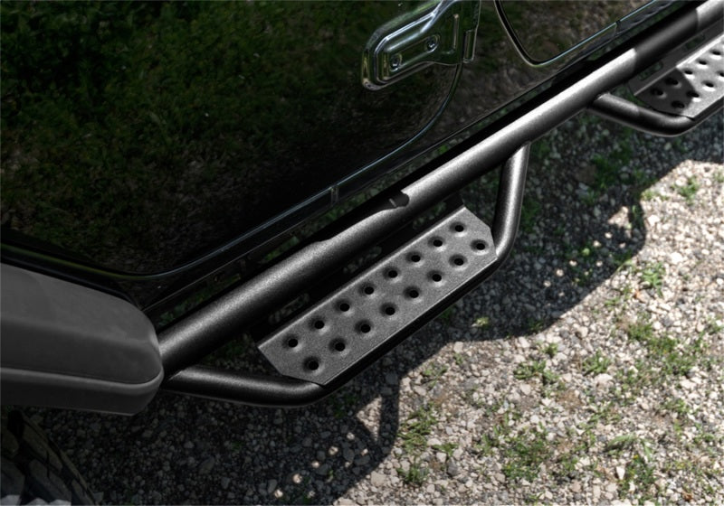 N-Fab RS Nerf Step 07-18 Jeep Wrangler JK 4DR - Full Length - Tex. Black - Mammoth Racing -