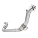 Kooks 2015+ Ford Mustang 2,3l EcoBoost 4 Cylinder 3in SS Green Cat Comp Downpipe - Mammoth Racing -