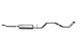 Gibson 95-97 Ford Ranger XL 2.3l 2.5in Cat-Back Single Exhaust - Stainless - Mammoth Racing -