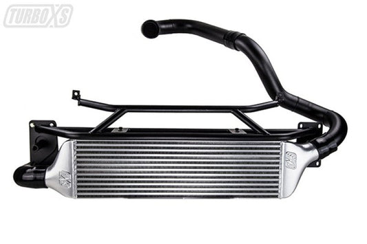 Turbo XS Fmic for 15-16 Subaru WRX - Wrinkle Black Pipes - Mammoth Racing -