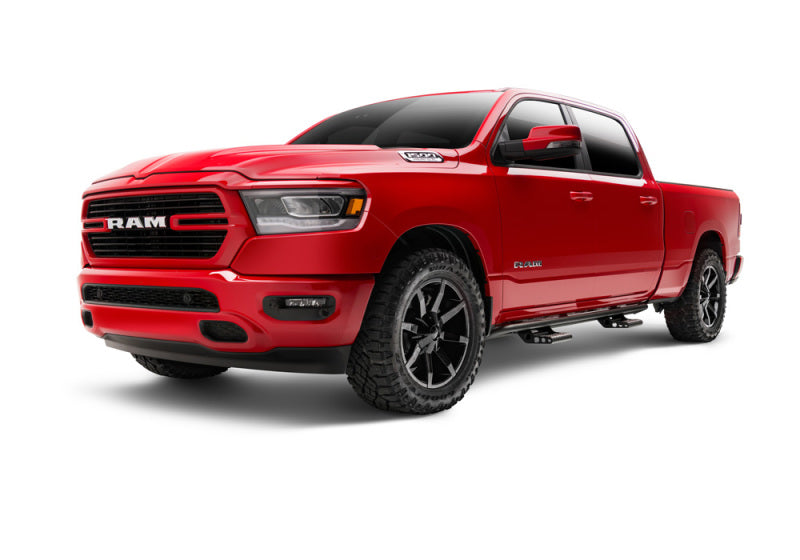 N-Fab RKR Step System 2019 Dodge Ram 1500 Crew Cab All Beds - Tex. Black - Cab Length - 1.75in - Mammoth Racing -