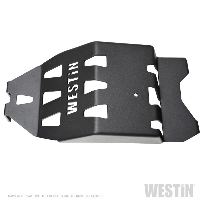 Westin/Snyper 18-21 Jeep Wrangler JL Oil Pan Skid Plate - Textured Black - Mammoth Racing -