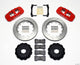 Wilwood Aero4 Rear Kit 14.25in Red 2010-2015 Camaro - Mammoth Racing -