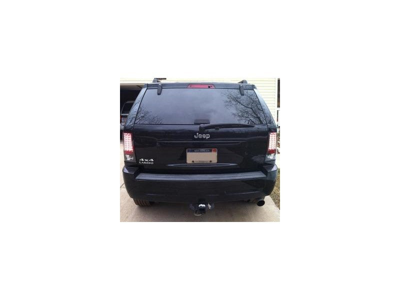 Spyder Jeep Grand Cherokee 05-06 LED Tail Lights Black ALT-YD-JGC05-LED-BK - Mammoth Racing -