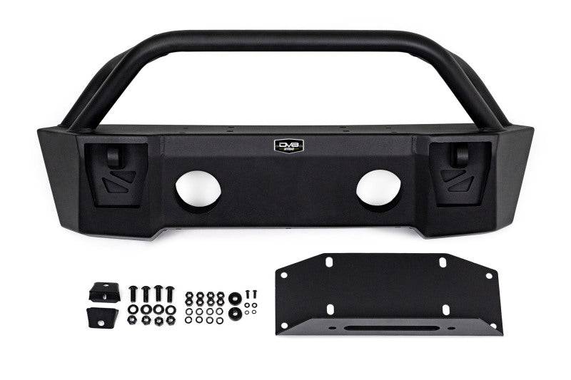 DV8 Offroad 07-22 Jeep Wrangler JK/JL Pocket Front Bumper - Mammoth Racing -