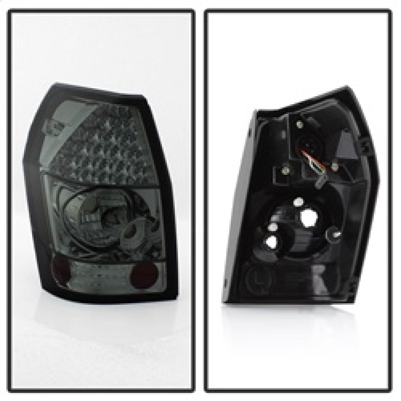 Spyder Dodge Magnum 05-08 LED Tail Lights Smoke ALT-YD-DMAG05-LED-SM - Mammoth Racing -