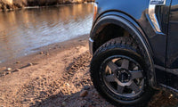 Bushwacker 21-22 Ford F-150 OE-Style Flares 2pc Front - Black - Mammoth Racing -