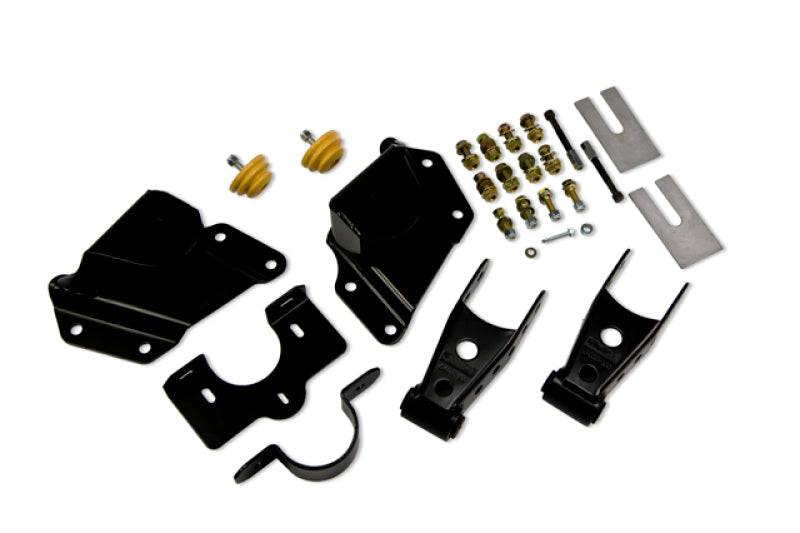 Belltech Shackle AND Hanger KIT 99-06 Gm/gmc 1500 EXT CAB 4inch - Mammoth Racing -