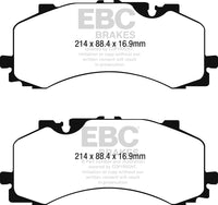 EBC 2016+ Audi Q7 3.0L Supercharged Yellowstuff Front Brake Pads - My Store