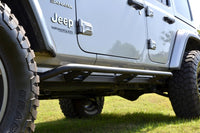 N-Fab Trail Slider Steps 18-20 Jeep Wrangler JL 4 Door SUV - SRW - Textured Black - Mammoth Racing -