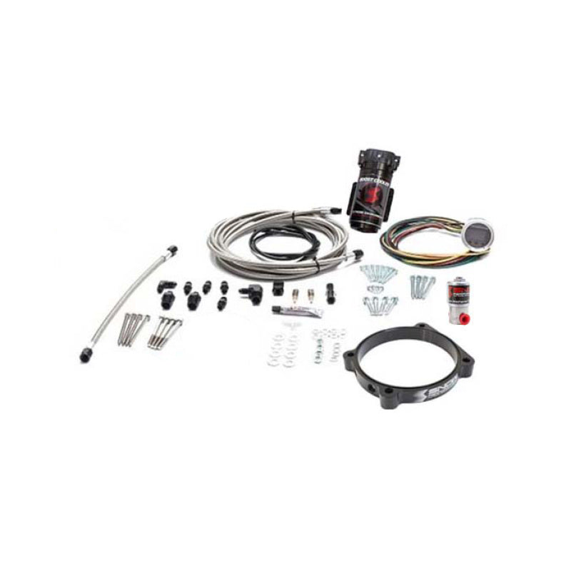 Snow Performance Stg 2 Boost Cooler 105mm Hellcat Water Injection Kit (SS Braided Line) w/o Tank - My Store