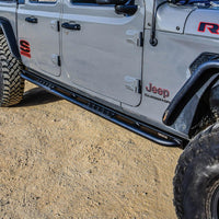 Westin 20-23 Jeep Gladiator Rock Slider - Textured Black - Mammoth Racing -