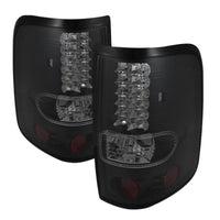 Spyder Ford F150 side 04-08 (Not Fit Heritage & SVT)LED Tail Lights Blk Smke ALT-YD-FF15004-LED-BSM - Mammoth Racing -