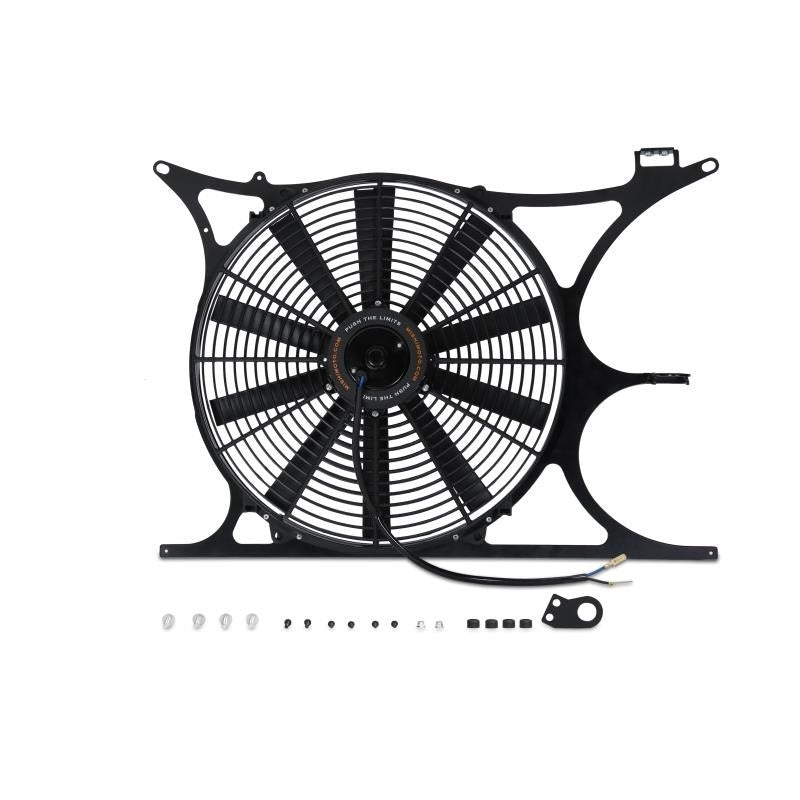 Mishimoto 92-99 BMW E36 Performance Alum. Fan Shroud Kit w/Elec. Fan Controller (NPT & Probe Incl.) - Mammoth Racing -