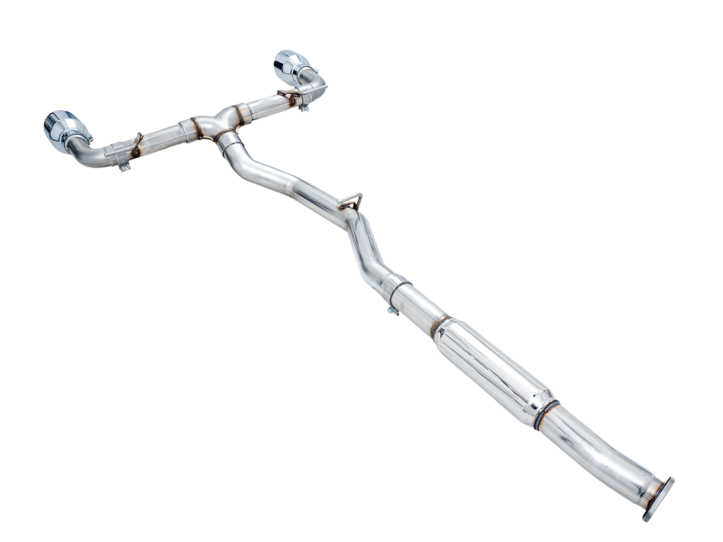 AWE Subaru BRZ/ Toyota GR86/ Toyota 86 Track Edition Cat-Back Exhaust- Chrome Silver Tips - Mammoth Racing -