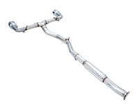 AWE Subaru BRZ/ Toyota GR86/ Toyota 86 Track Edition Cat-Back Exhaust- Chrome Silver Tips - Mammoth Racing -
