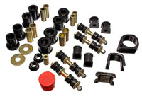 Energy Suspension 97-01 Ford Escort/ZX2 Black Hyper-flex Master Bushing Set - Mammoth Racing -