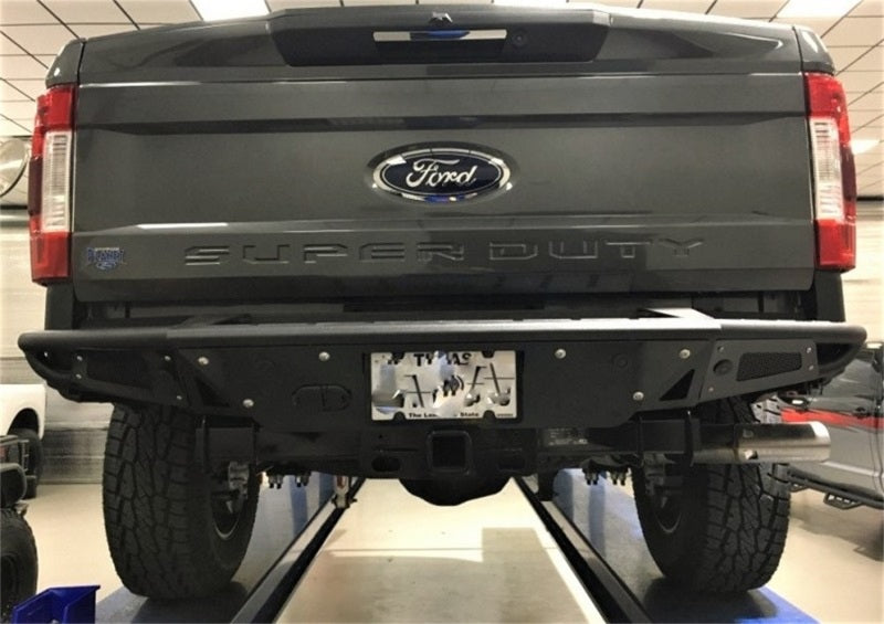 N-Fab RBS-H Rear Bumper 2017 Ford F250/F350 Super Duty - Tex. Black - Mammoth Racing -