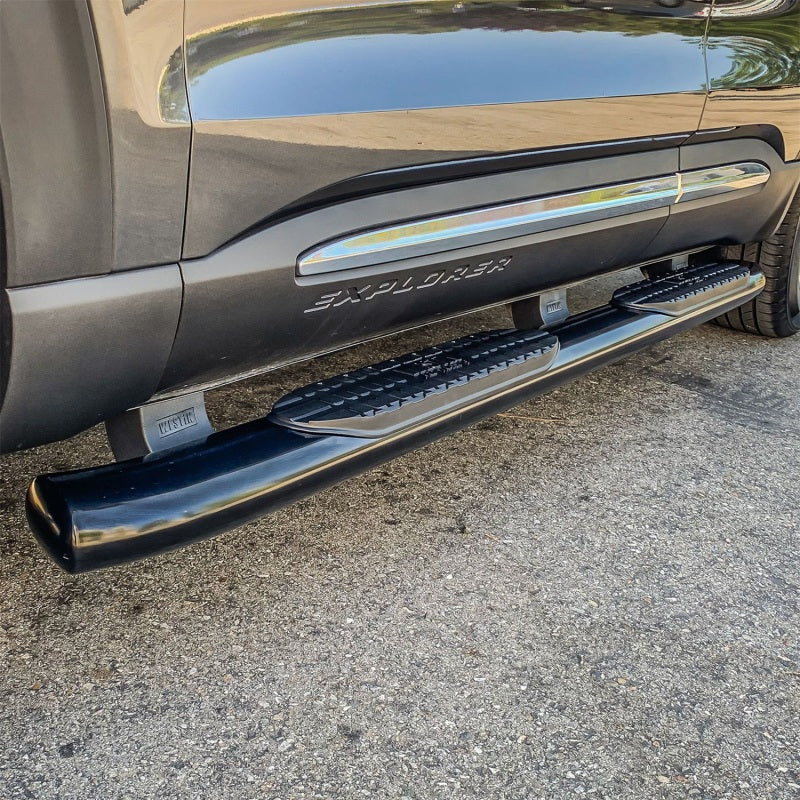 Westin 20-21 Ford Explorer PRO TRAXX 5 Oval Nerf Step Bars - Black - Mammoth Racing -