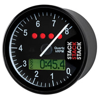 Autometer Stack Display Tachometer 0-8k RPM - Black - My Store