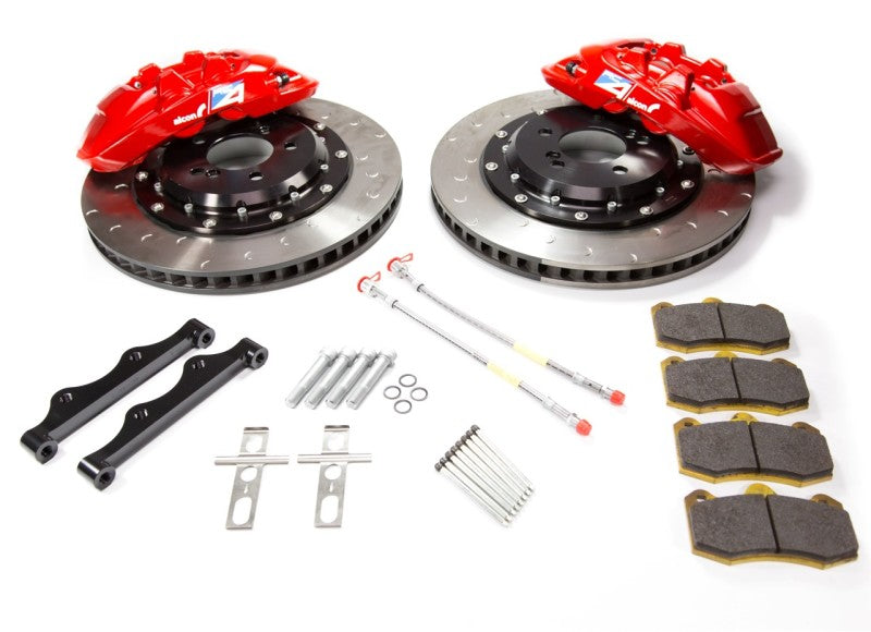 Alcon 2015+ BMW M3 F80 380x32mm Red 4 Piston Rear Brake Upgrade Kit - My Store
