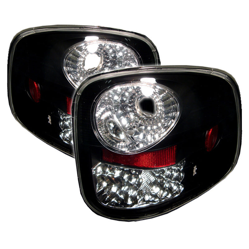Spyder Ford F150 Flareside 97-03 LED Tail Lights Black ALT-YD-FF15097FS-LED-BK - Mammoth Racing -
