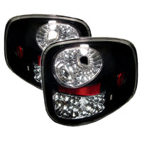 Spyder Ford F150 Flareside 97-03 LED Tail Lights Black ALT-YD-FF15097FS-LED-BK - Mammoth Racing -