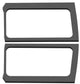 DEI 2019+ Jeep Wrangler JL 2DR Leather Look Side Window Kit - Gray - Mammoth Racing -