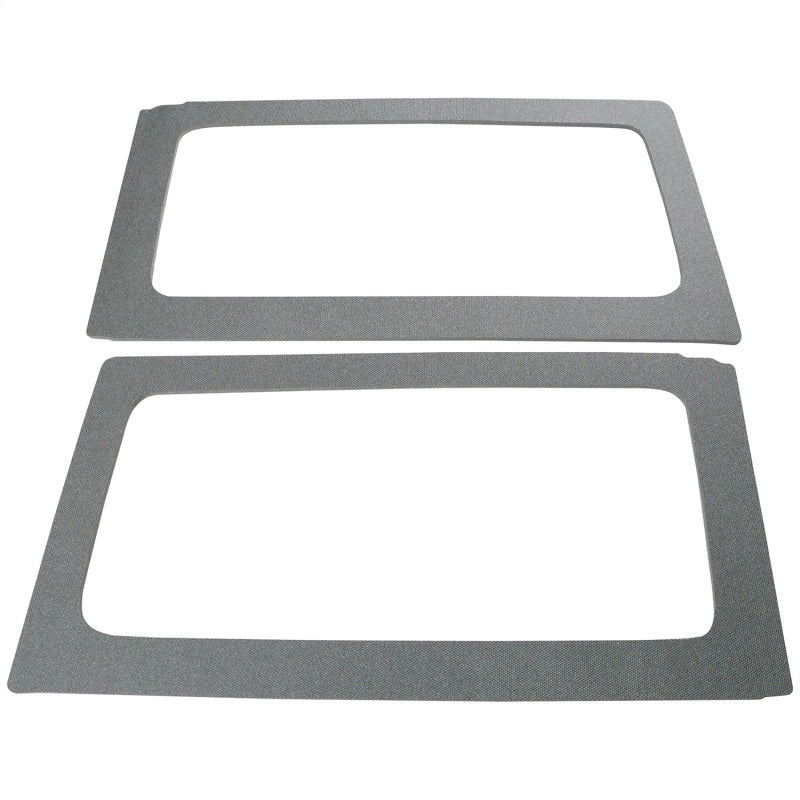 DEI 11-18 Jeep Wrangler JK 2-Door Rear Side Window - Gray - Mammoth Racing -