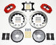 Wilwood Narrow Superlite 6R Front Hat Kit 14.00in Drill Red Nissan 370Z/Fiti G37 - Mammoth Racing -