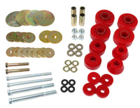 Energy Suspension 67-68 Chevrolet C-10 Pickup Red Body Mount Set - Mammoth Racing -