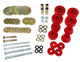 Energy Suspension 67-68 Chevrolet C-10 Pickup Red Body Mount Set - Mammoth Racing -