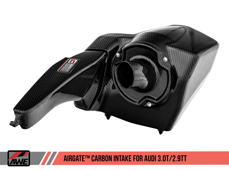 AWE Tuning Audi B9/B9.5 S4/S5/RS5 3.0T Carbon Fiber AirGate Intake w/ Lid - Mammoth Racing -