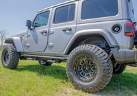N-Fab RKR Step System 2019 Jeep Wrangler JT 4 Door Truck Full Length - Tex. Black - 1.75in - Mammoth Racing -