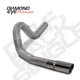 Diamond Eye KIT 5in DPF-BACK SGL AL: 2011-2015 CHEVY 6.6L 2500/3500 - Mammoth Racing -