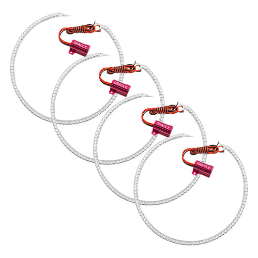 Oracle Jeep Grand Cherokee 05-10 LED Halo Kit - White - Mammoth Racing -