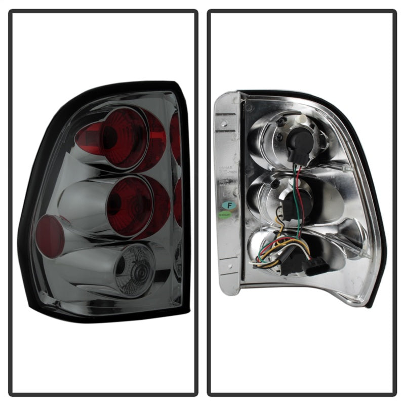 Spyder Chevy TrailBlazer 02-09 Euro Style Tail Lights Smoke ALT-YD-CTB02-SM - Mammoth Racing -