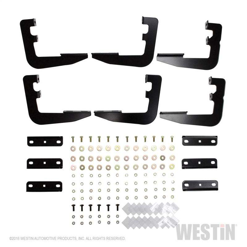 Westin 2019 Ram 1500 Quad/Crew Cab (Excl. 2019 Ram 1500 Classic) Running Board Mount Kit - Black - Mammoth Racing -