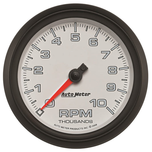 Autometer Pro-Cycle Gauge Tachometer 3 3/8in 10K Rpm White - My Store